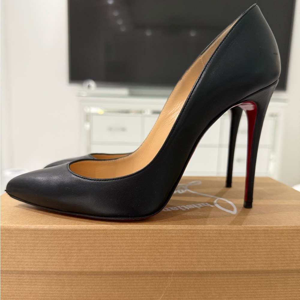 Christian Louboutin Apostrophy 100 nappa pump black 36.5